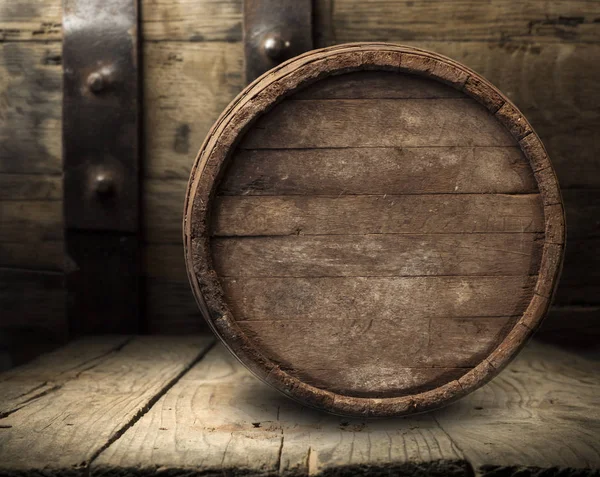 Barrels in the wine cellar, Porto, Portugal — Stock Photo, Image