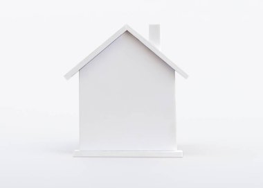 evde el beyaz zemin üzerine