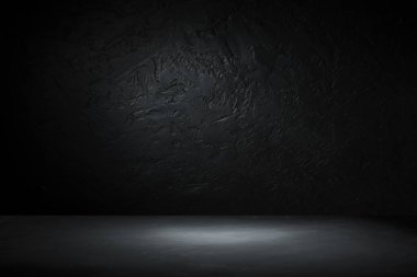 Boş üst taş duvar arka plan ve doğal taş tablo. Ürün görüntüleme için