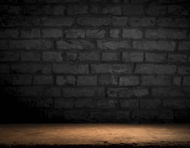 Yıpranmış eski tuğla duvar arka planı