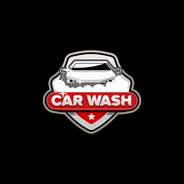 Plantilla de logotipo de lavado de coches — Vector de stock