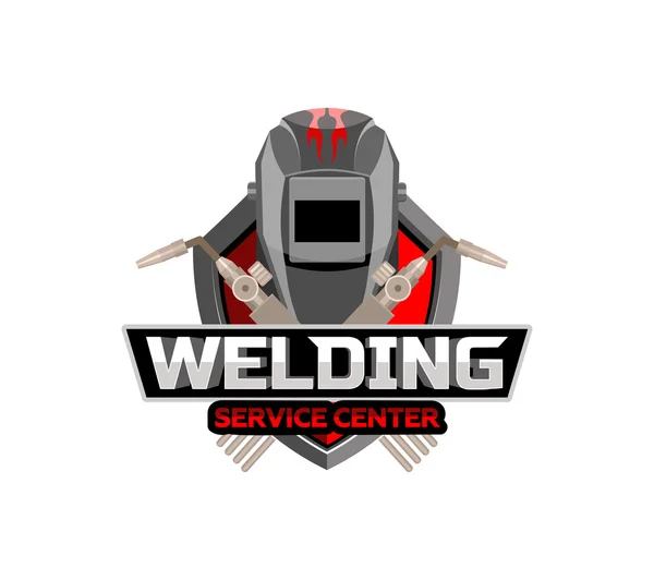 Welding services the logo — Stock Vector