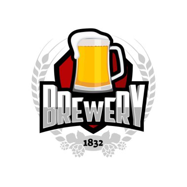 Bira rozet bira bira etiket.