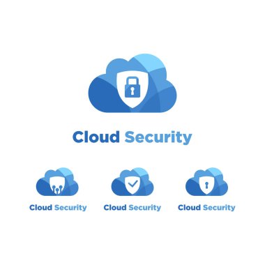 Bulut güvenlik logoları