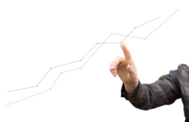 İş kadın çalışma iş illüstrasyon.