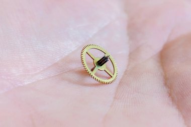 Dişli avucunda olduğunu.