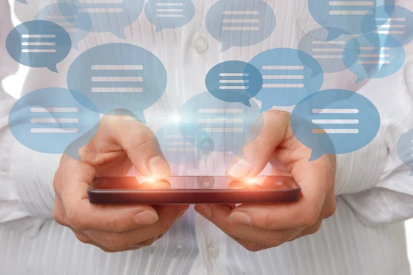 Yazışmalarda bir iş kadını olduğunu.