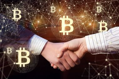 Bitcoin ile iş.