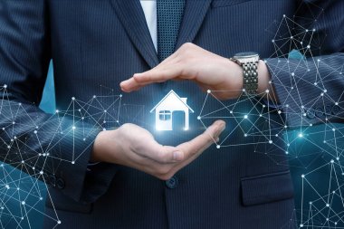 Emlak bir jest silah ile koruma .