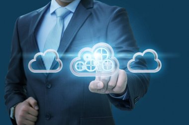 Bir veri bulut iş adamı seçer .