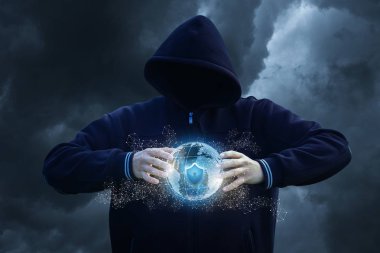 Korumalı küresel ağ saldırı.