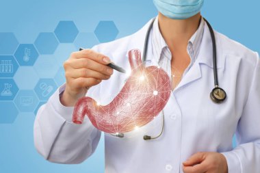 Ürolog insan mide çizer .