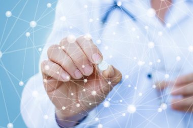 Doktor hap gösterilen .