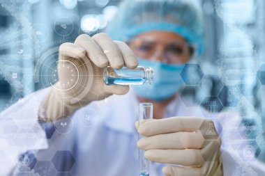 Doktor bir tıbbi test yapar .