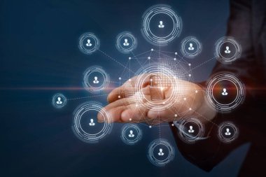 Parola ve ağ güvenliği kavramı.