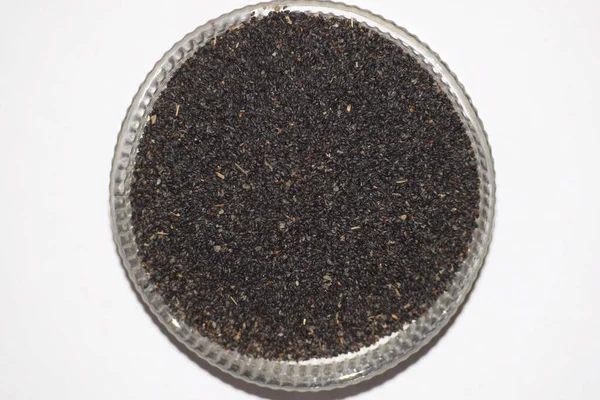 Hint ve Çin tıbbında kullanılan Babchi tohumları veya Psoralea corylifolia bitkisi. Ayurvedik bitki