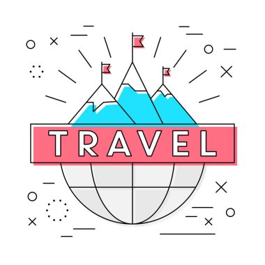 Doğrusal seyahat amblemi