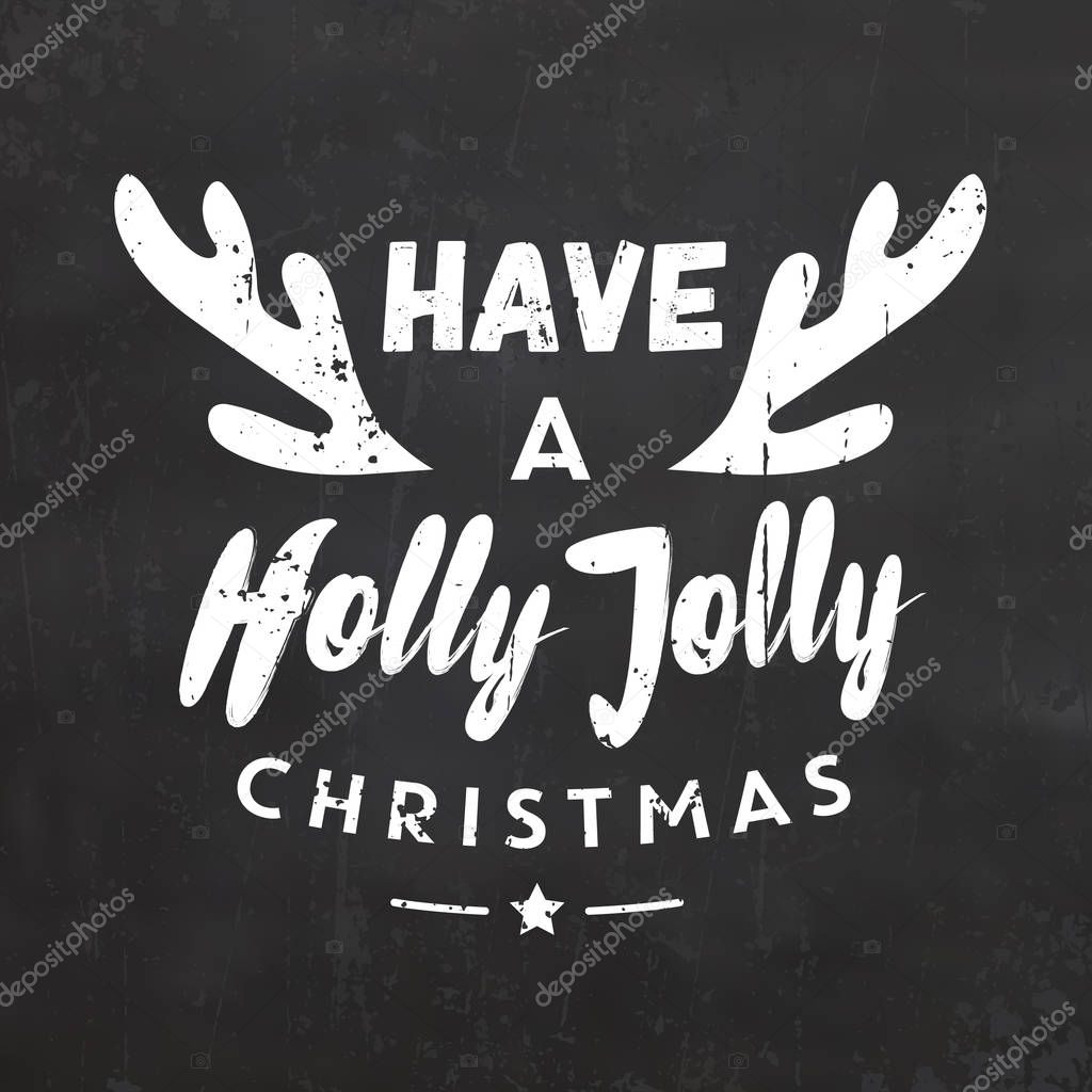 greeting Christmas card, vector, illustration 