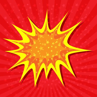 Komik konuşma balonu, çizgi film.