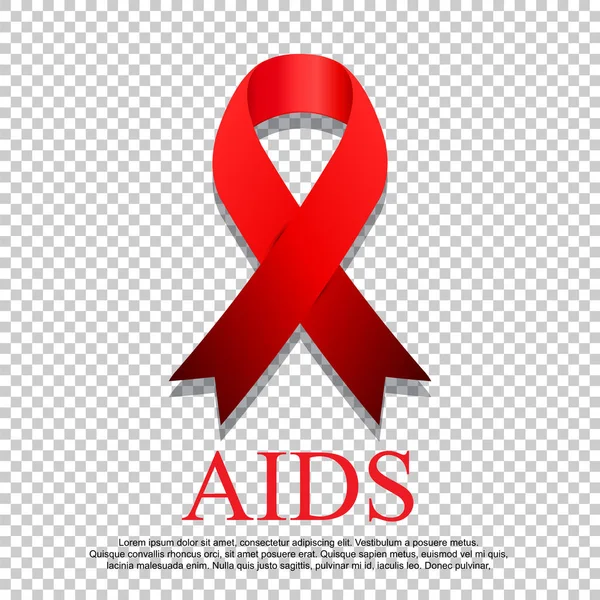 Міжнародний день СНІДу. 1 грудня-Міжнародний день СНІДу. — стоковий вектор
