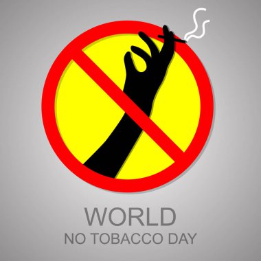 Dünya hiçbir tütün gün 31 Mayıs.