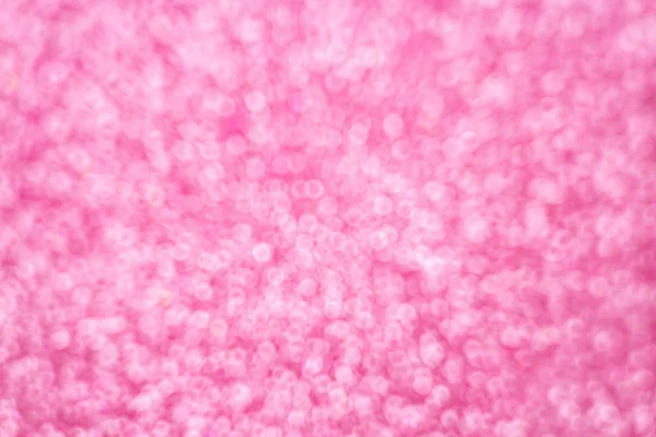 Fundo de férias rosa brilhante. Um bokeh mágico brilhante. Borrão. Glitter confetti, Princesas, menina, casamento — Fotografia de Stock