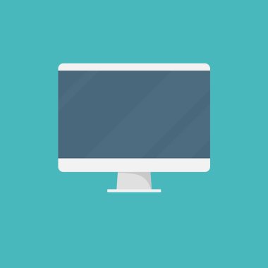 flat monitör simgesini
