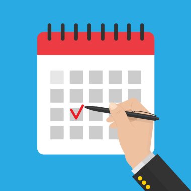 işadamı eli kalem ile 