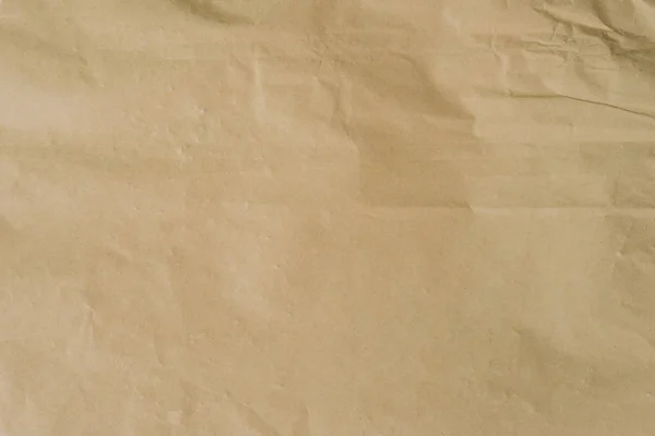 갈색 크 라프 트 종이 구겨진 배경 텍스처 공간. — 스톡 사진