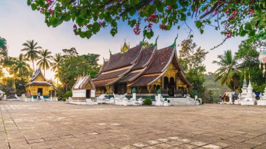 WAT Xieng tanga (Altın Şehir Tapınağı) Luang Prabang, Laos. Xie