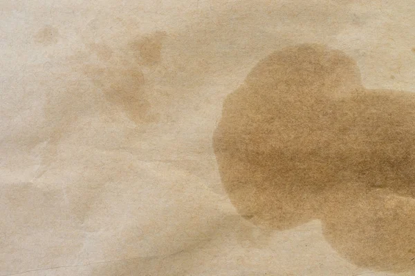 Brown paper stained dirty texture and background — Stock Photo, Image