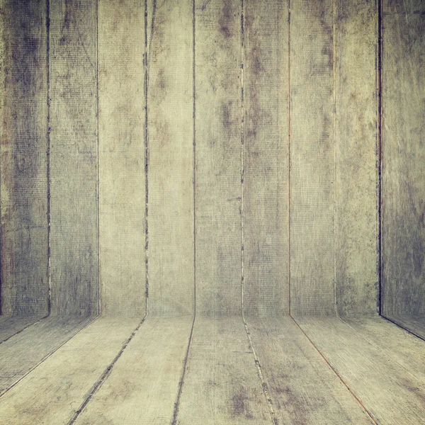Latar belakang tekstur kayu. dinding kayu tua dan lantai perspektif untuk — Stok Foto