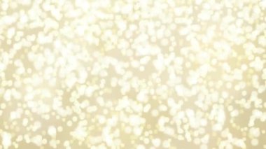 Soyut Hareket Bulanıklığı düşen bokeh ışıklar, pırıl pırıl parçacıkları ile arka plan. Festival Hd animasyon.