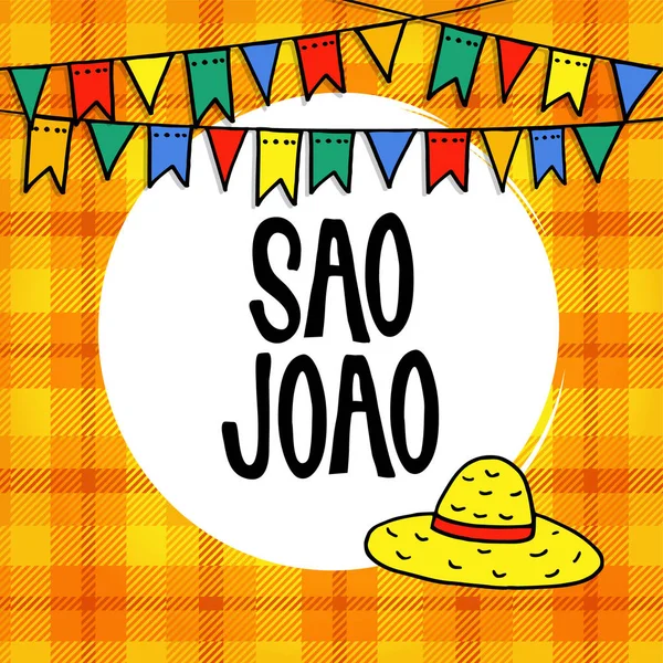 Comida típica do festival brasileiro de junho sobre tecido xadrez. Festa  junina. [download] - Designi