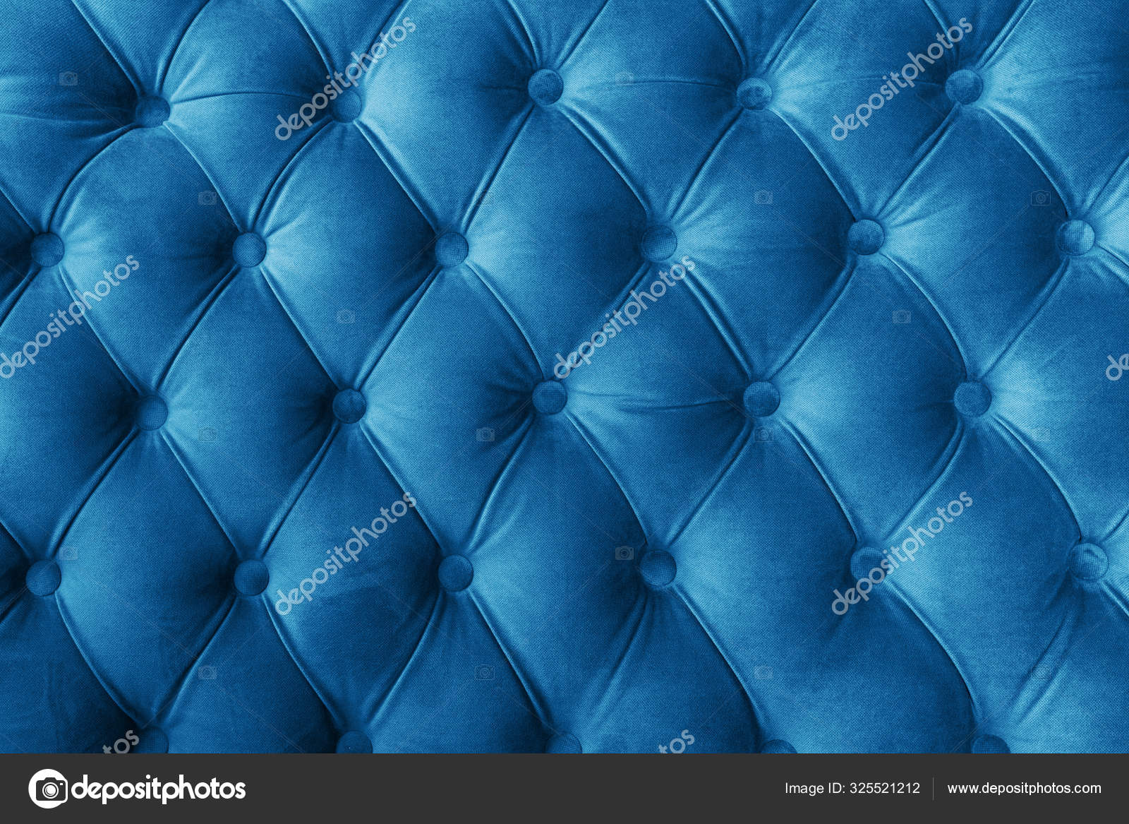 Blue Fabric Sofa Texture With Ons