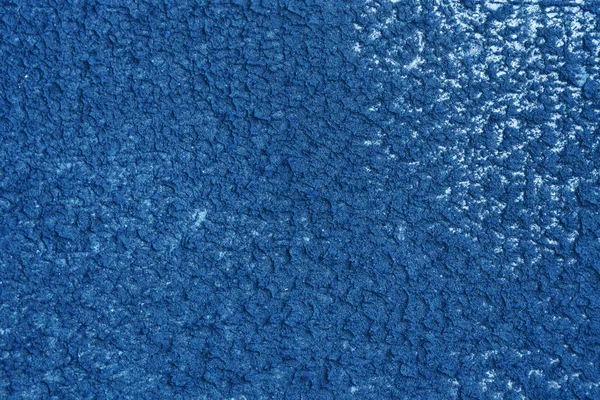 Fresh wet concrete texture. Cement wall, concrete floor for texture background. Color of the Year 2020 Classic Blue — ストック写真