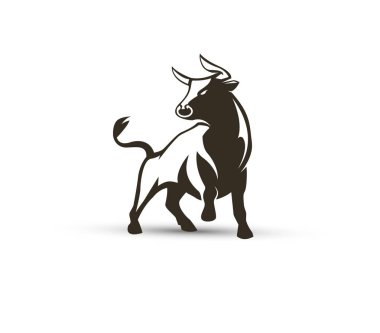 Boğa, vektör çizim