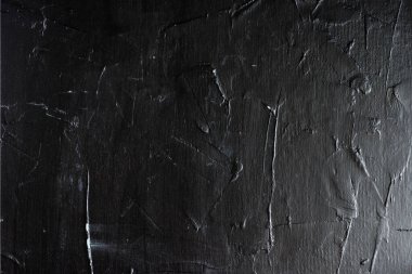 Siyah desenli arka plan, gün ışığında güçlü bir rahatlama, üst görünüm