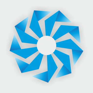 soyut yuvarlak işareti