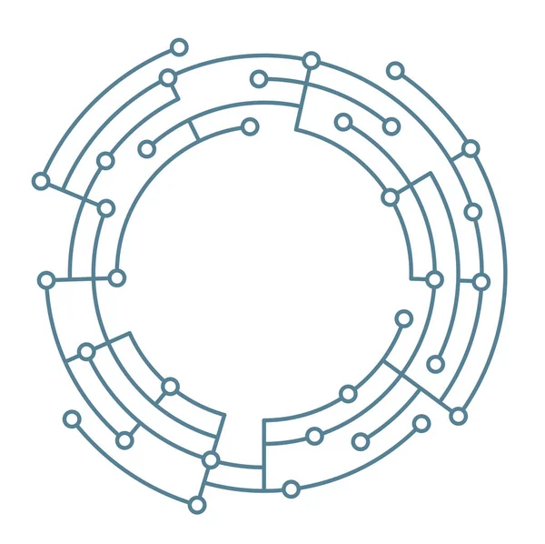 Plan of structuur met ringen — Stockfoto