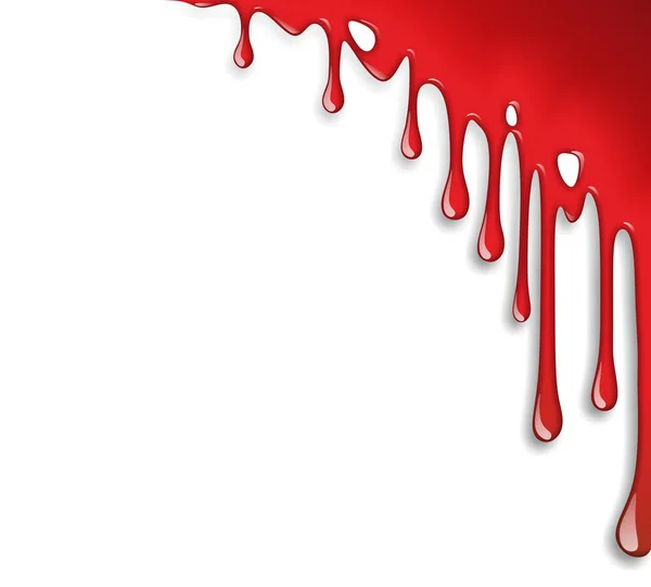 Dripping blood decoration — Stock Photo, Image