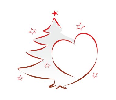 soyut Noel dekorasyon