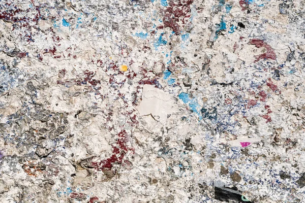 Front Shot Old Wall Paint Residues — Stock Photo, Image