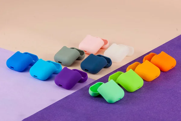 Kablosuz telefon kutusu için koruyucu silikon kılıfı