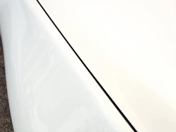Pannello carrozzeria auto bianco — Foto Stock