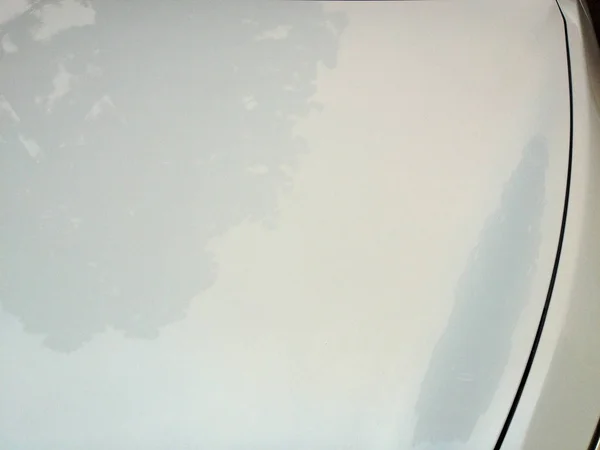 Плавна біла автоматична панель кузова — стокове фото