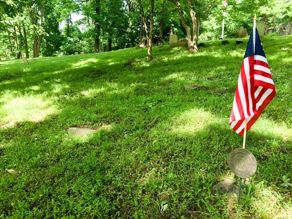 Historical american cemetery — Stock Photo, Image