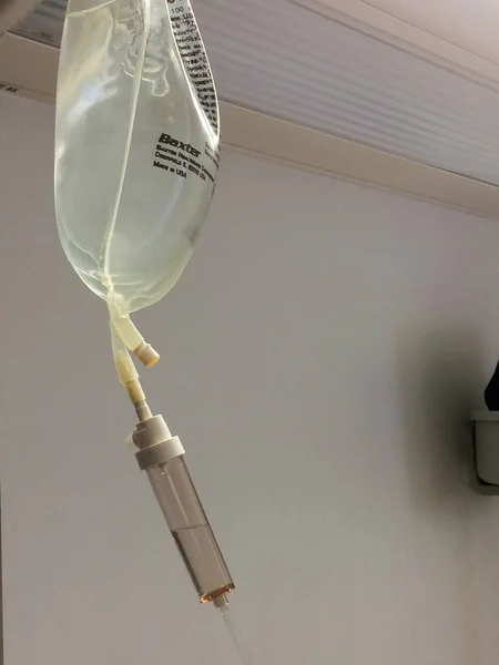 Iv intravenous drip — Stock Photo, Image