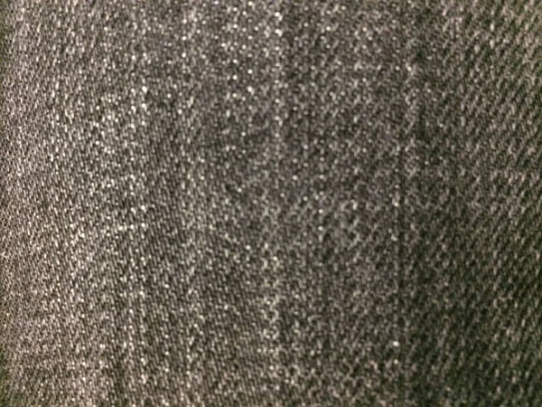 Black denim fabric background — Stock Photo, Image