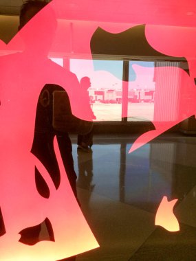 Modern soyut kırmızı arkaplan